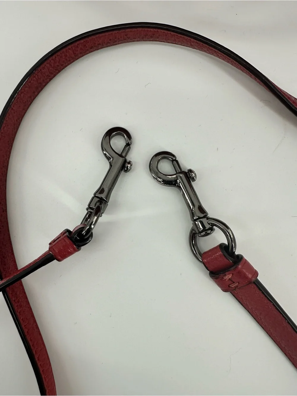 Coach Red Pebbled Leather Prairie Satchel with Crossbody Strap